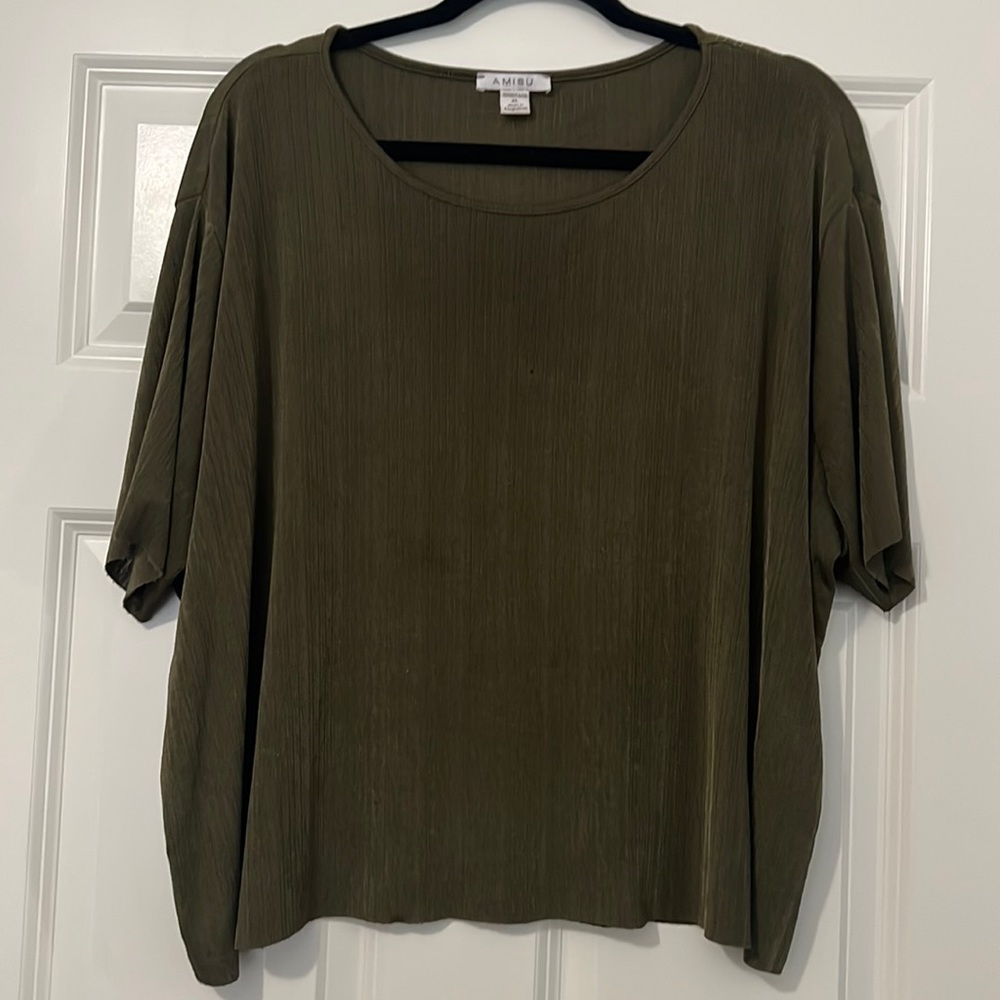 AMISU XL cropped T-shirt
